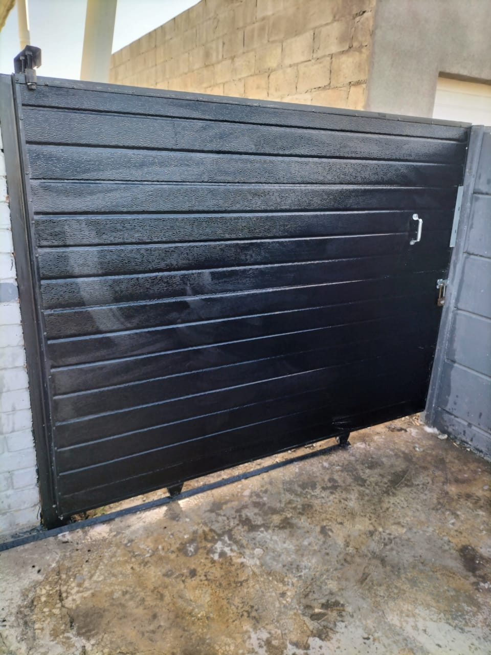 Sectional garage door project